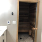 Bellevue Phantom Lake remodel Sauna