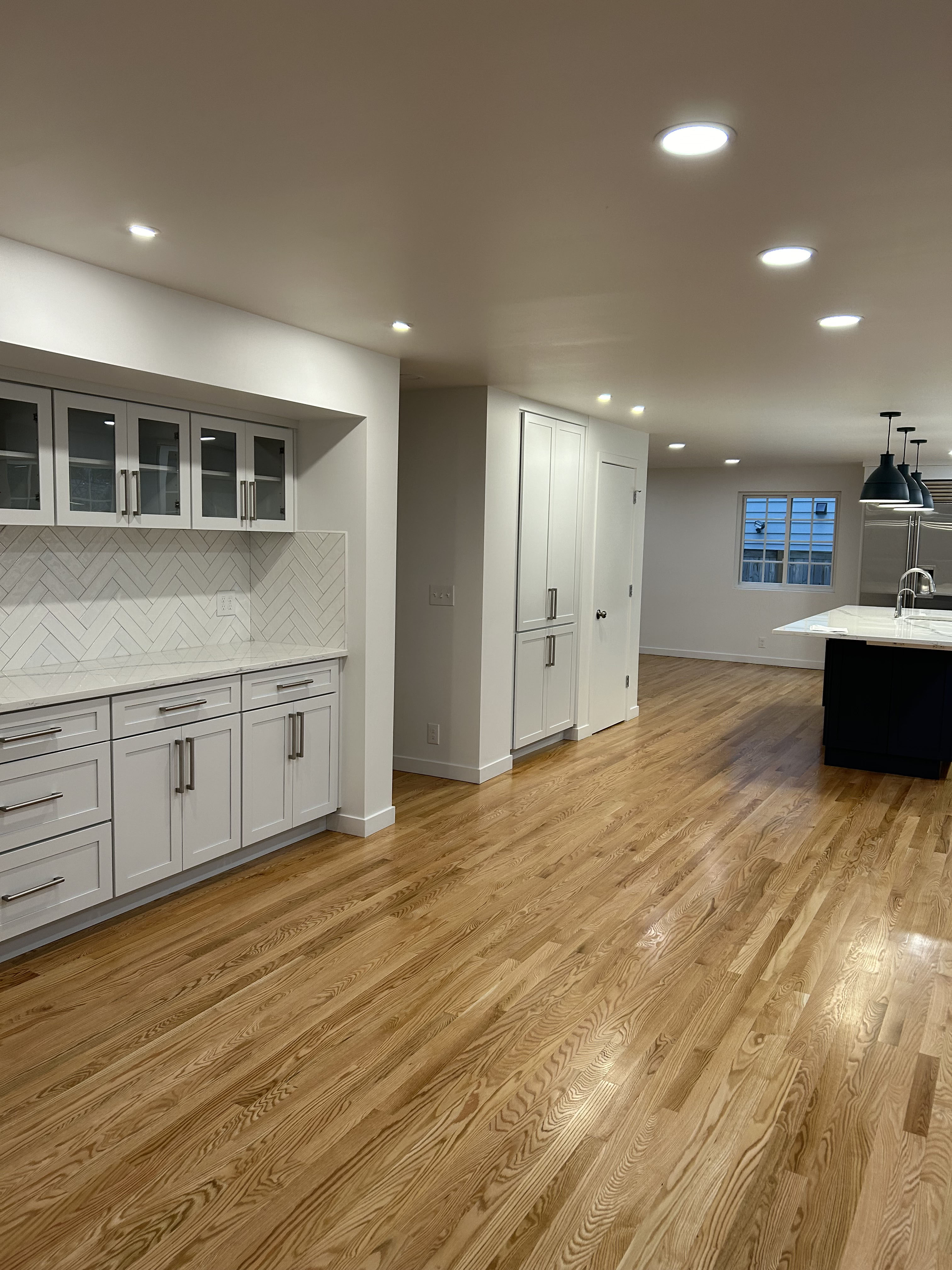 Phantom Lake kitchen remodel side view
