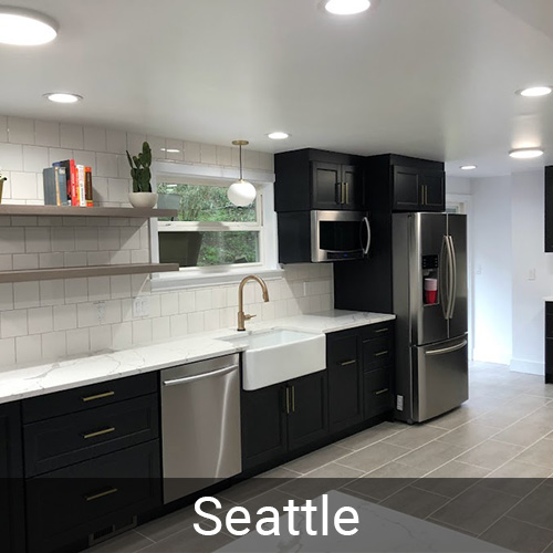 North Seattle kitchen remodeling project