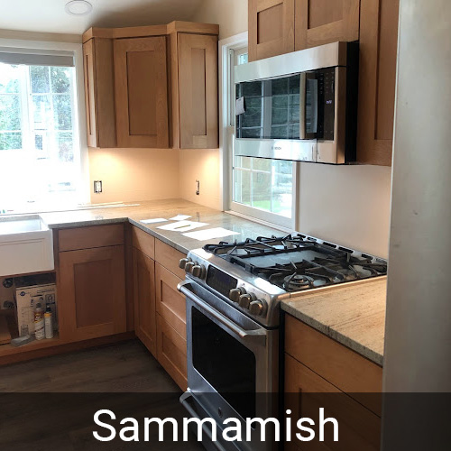 Sammamish kitchen remodeling project