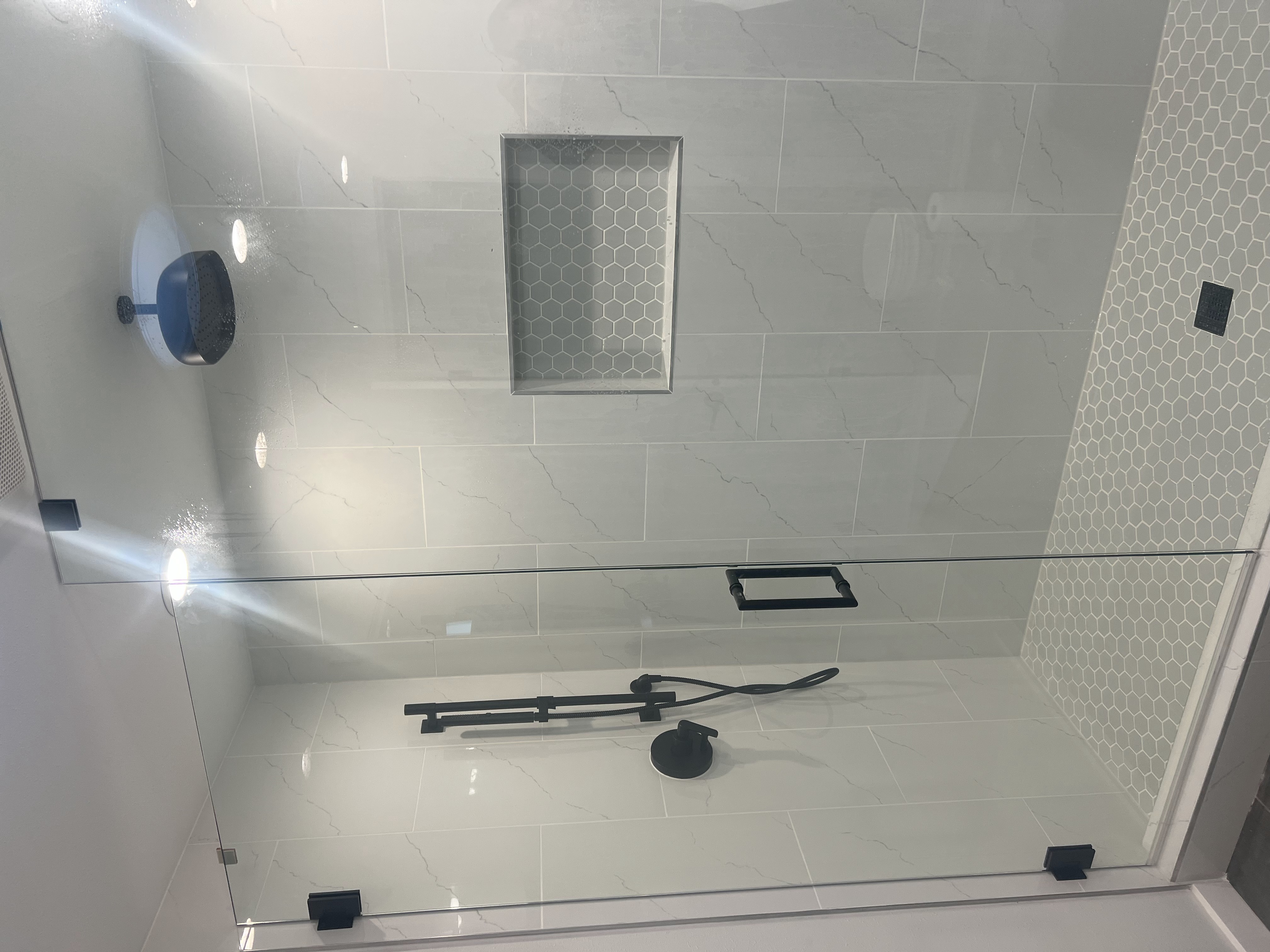 Redmond addition bathroom shower