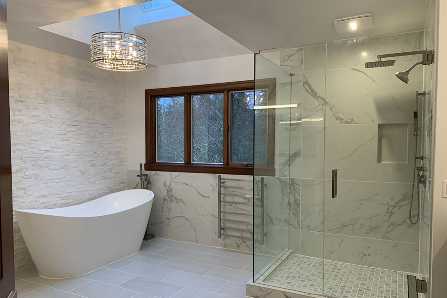 Bathroom remodeling project