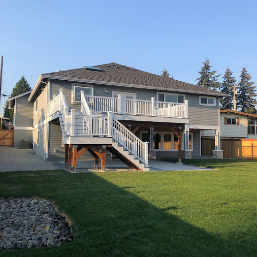 Bellevue outdoor living and rear addition project